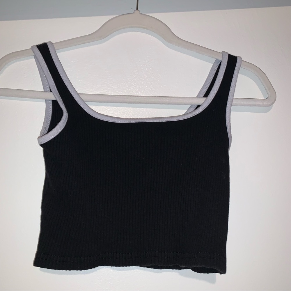 Black Crop Top